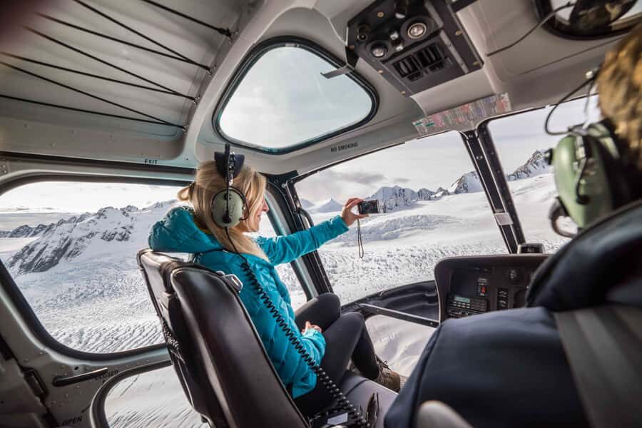 Franz Josef: Scenic Glacier Flight with Snow Landing - Up in the air over the Southern Alps: what you’ll actually see