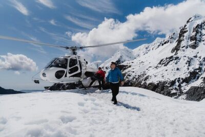 Franz Josef: Scenic Helicopter Flight with Glacier Landing - The flight over rainforest, Tasman Sea, and the West Coast shoreline