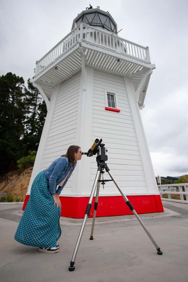 From Akaroa Lighthouse: Sungazing Tour with Two Telescopes - Tour Pace: 30 Minutes, Small Group Size, and Focused Attention