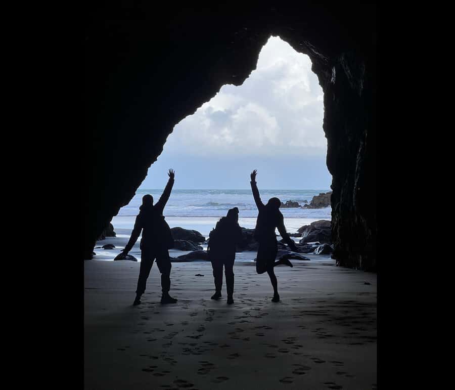 From Auckland: Guided Tour of Piha with Scenic Beach Walks - A cafe break and a real beachside picnic