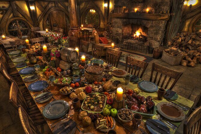 From Auckland:Hobbiton Movie Set & Waitomo Caves Small Group Tour - A Lunch Stop at the Waitomo Homestead (Buy Your Own)