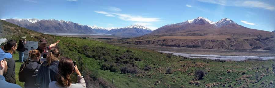 From Christchurch: Full-Day Lord of the Rings Tour to Edoras - The Drive: When the Movie Talk Becomes Real-Life Scenery