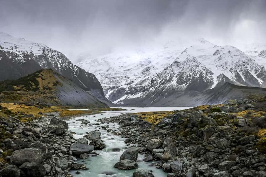 From Christchurch: Queenstown via Tekapo & Mt Cook Day Trip - Lake Tekapo and the Church of the Good Shepherd: classic for a reason