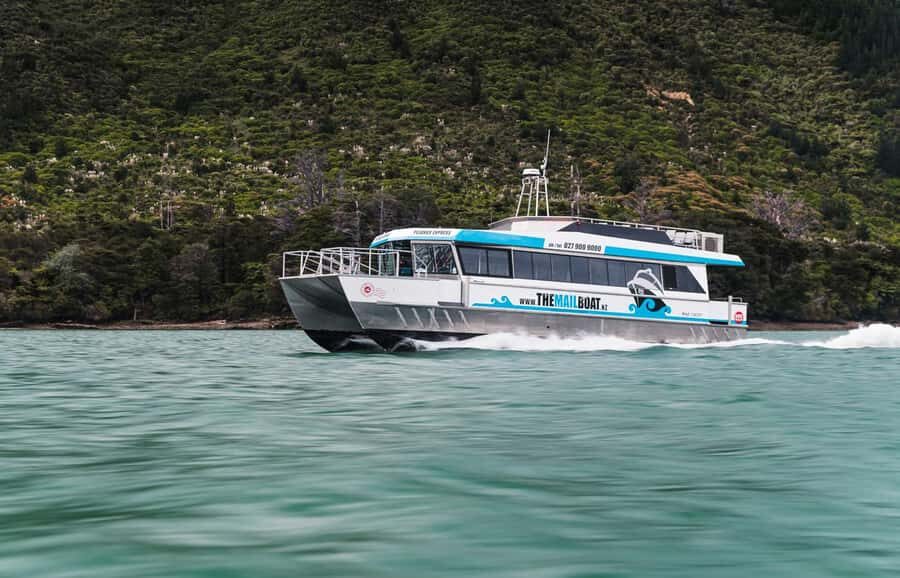 From Havelock: Marlborough Sounds Mail Boat Full-Day Cruise - Mussel farm tour at Greenshell: seeing food production in action