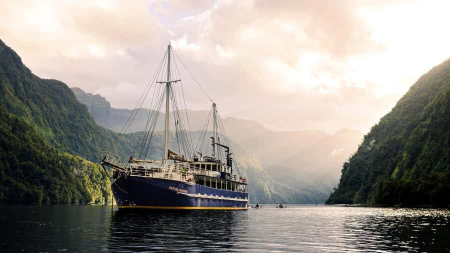 From Manapouri: Doubtful Sound Overnight Cruise - Getting to Doubtful Sound: Manapouri, Wilmot Pass, and the Slow Build