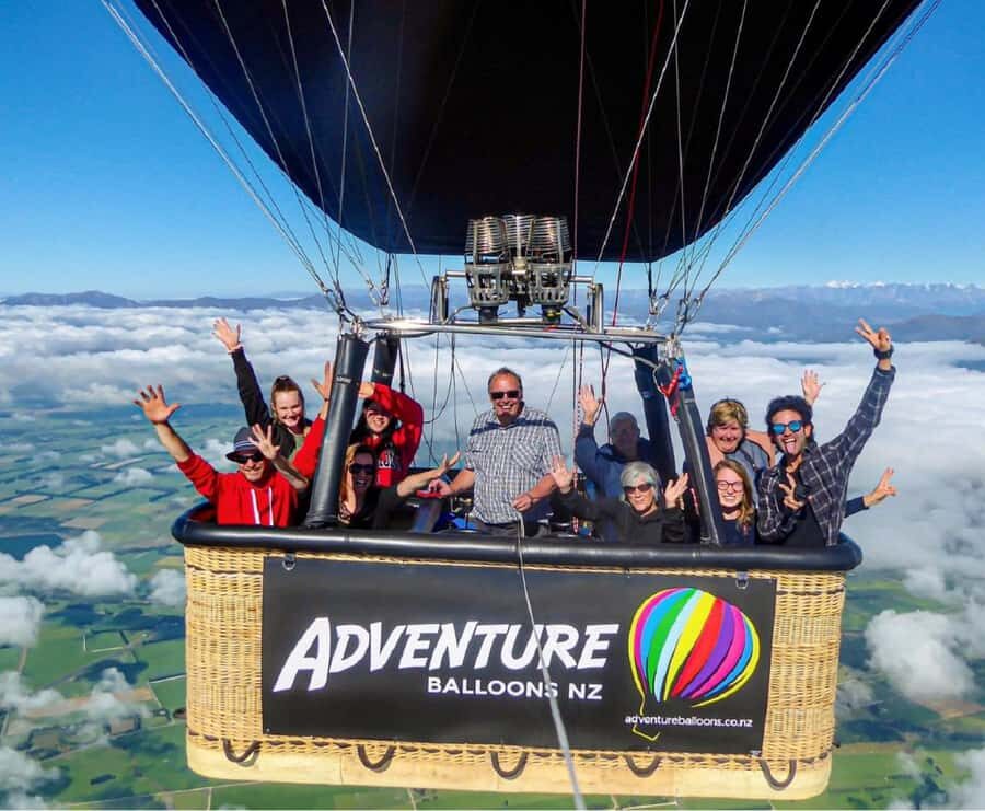 From Methven: Hot Air Balloon Flight in Canterbury with Wine - Views you’ll aim for: Mt Hutt, snowcapped Southern Alps, and quilted plains