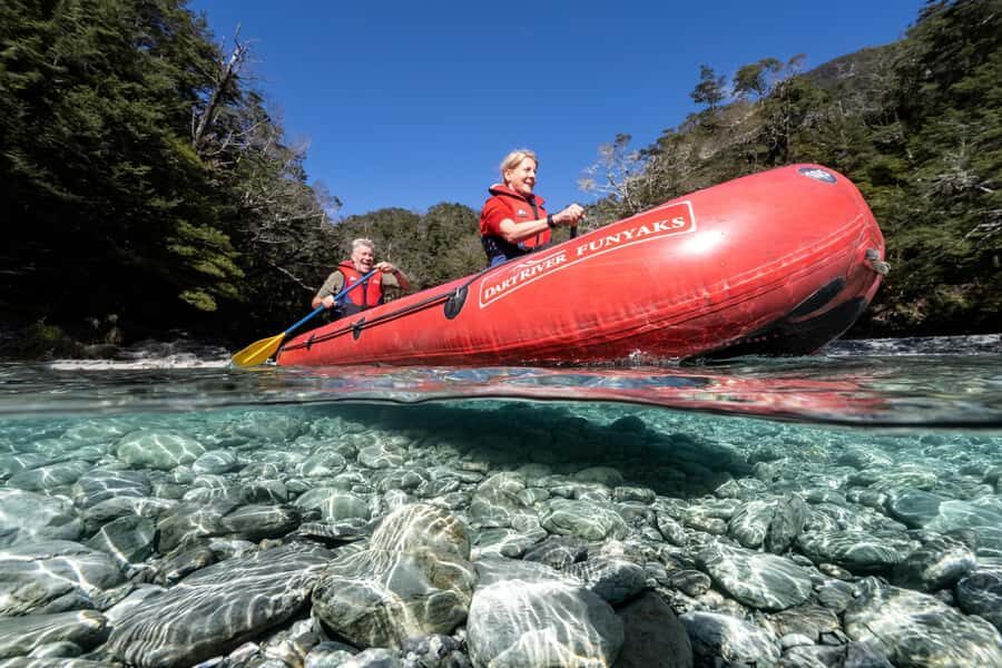 From Queenstown: Dart River Canoe & Jet Boat Day Trip - Rockburn Chasm and the quick hike moments