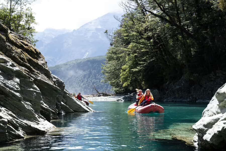 From Queenstown: Dart River Canoe & Jet Boat Day Trip - Paradise Valley by bus: film backdrops, not just a drive-by photo stop