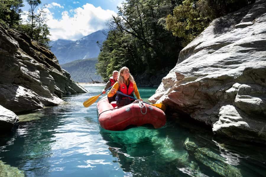 From Queenstown: Dart River Canoe & Jet Boat Day Trip - Gear up in Mount Aspiring style: you only need swim stuff and sunscreen