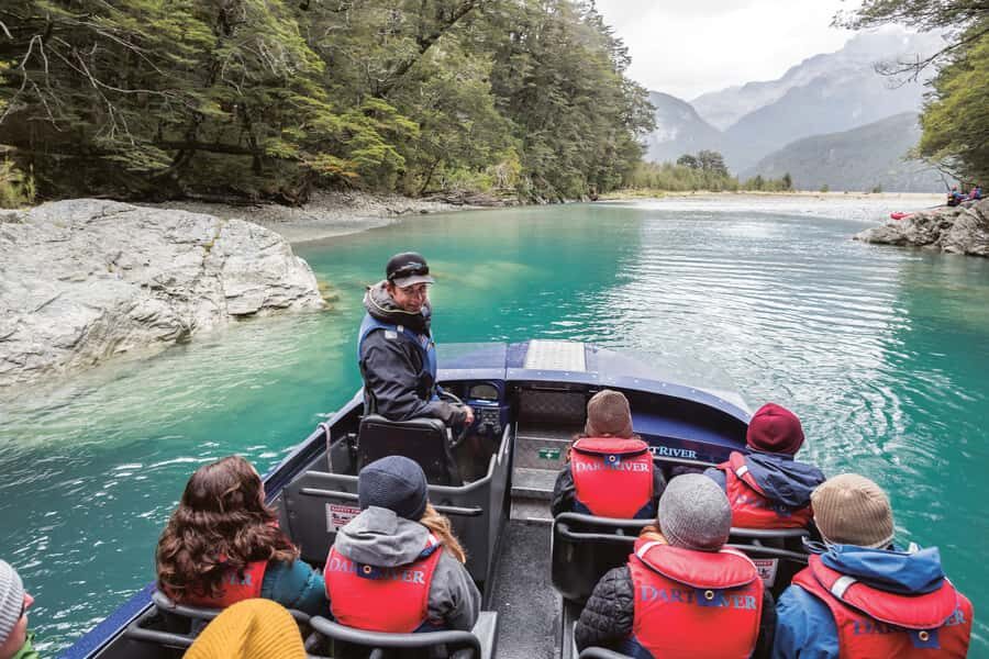 From Queenstown: Dart River Wilderness Jet Boat Experience - Check-In, Safety Gear, and What to Wear