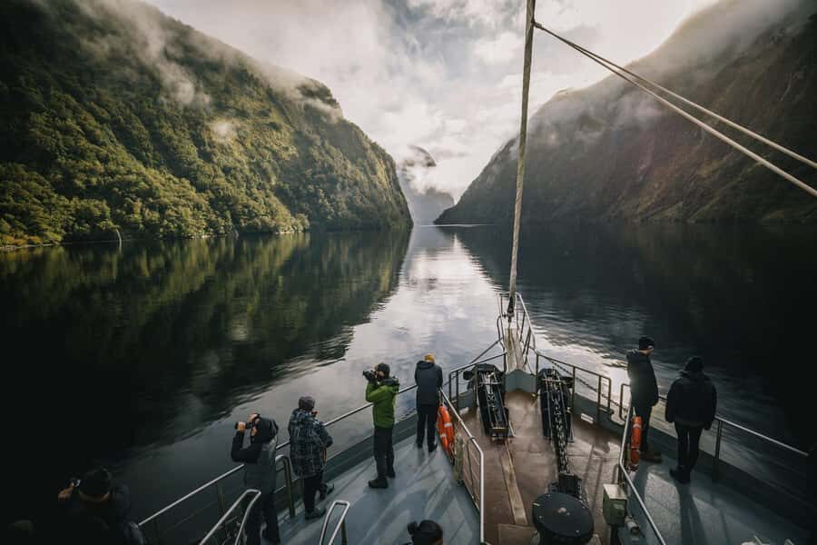 From Queenstown: Doubtful Sound Wilderness Day Trip - Lake Manapouri: Quiet Water Before the Fiord