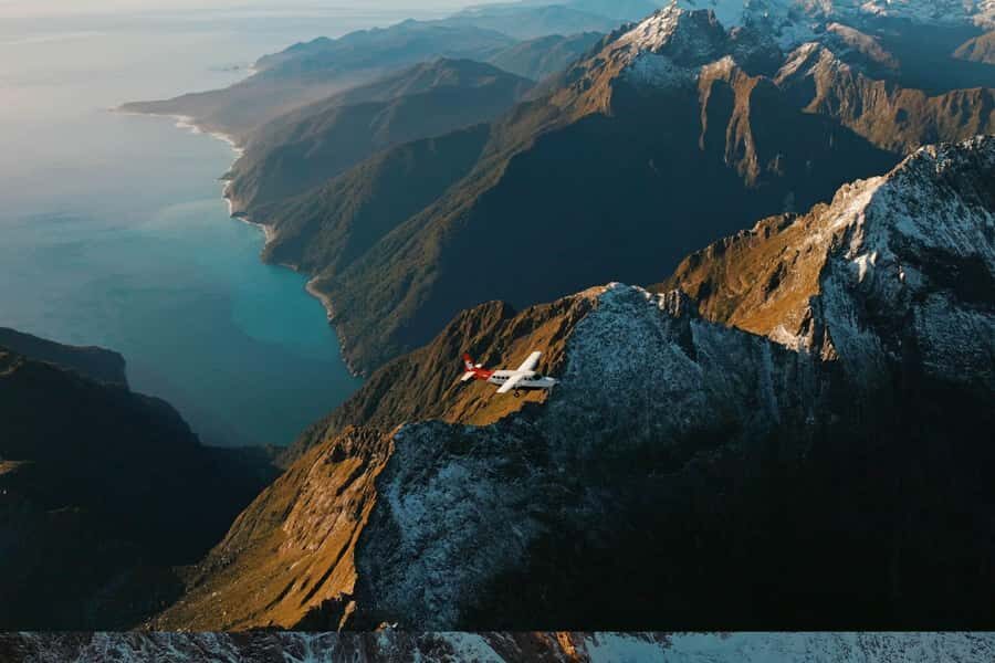 From Queenstown: Milford Sound Coach, Cruise, Scenic Flight - The Scenic Flight Back: Why the Window Seat Matters