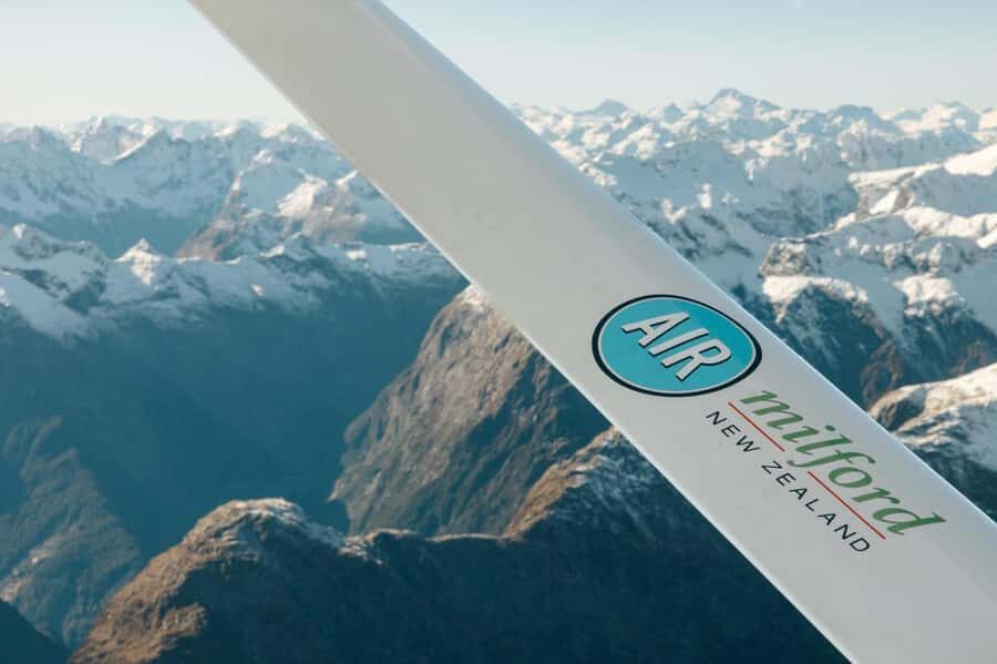 From Queenstown: Milford Sound Flight and Cruise with Lunch - Queenstown to the fiord: what the 12-seat flight feels like