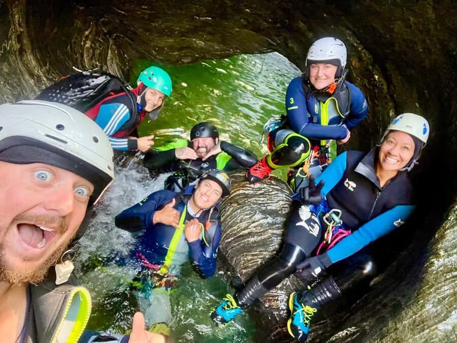 From Queenstown: Mount Aspiring Full-Day Canyoning Adventure - The reality of the wetsuit day: what medium fitness really means