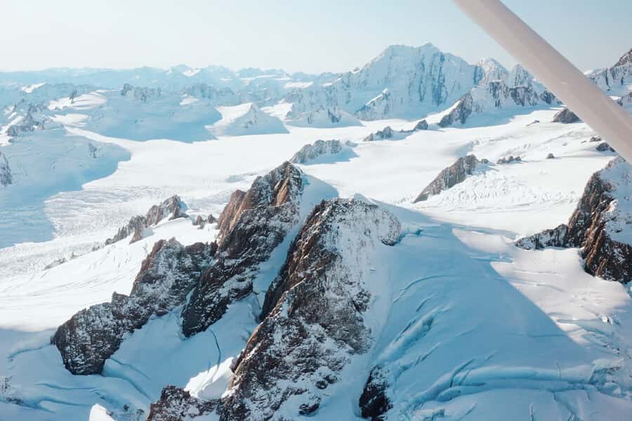 From Queenstown: Mount Cook Day Trip via Scenic Flight - The glacier lineup you’ll spot from the sky