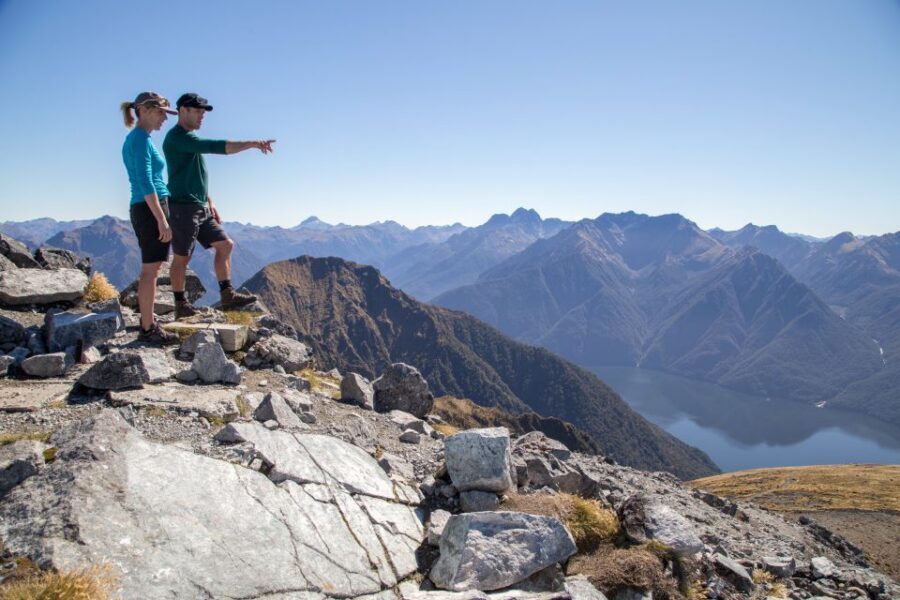 From Te Anau: Full Day Kepler Track Guided Heli-Hike - Brod Bay and the Lake Te Anau water taxi finale