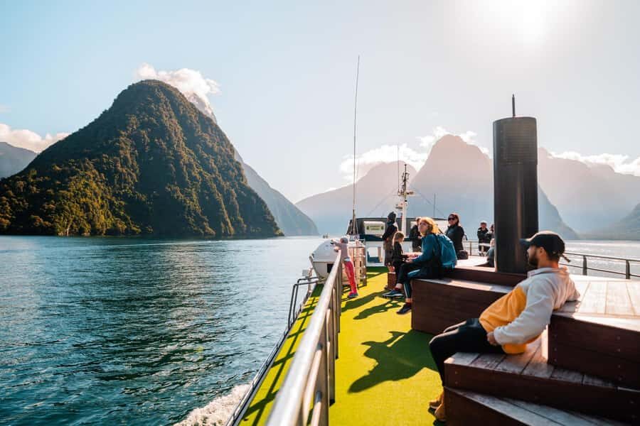 From Te Anau: Milford Sound Cruise and Coach Day Trip - Milford Road in a glass-roof coach (with photo stops that don’t feel rushed)