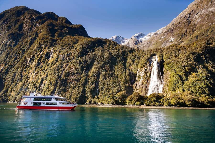 From Te Anau: Milford Sound Cruise & Glass-Roof Coach Tour - Homer Tunnel: the road into Milford Sound