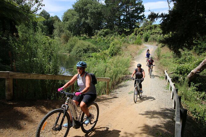 Full Day Ebike Tour in Karangahake Gorge (ex Auckland) - Martha Mine Pit Rim Walk: Crater Views and Guided Context