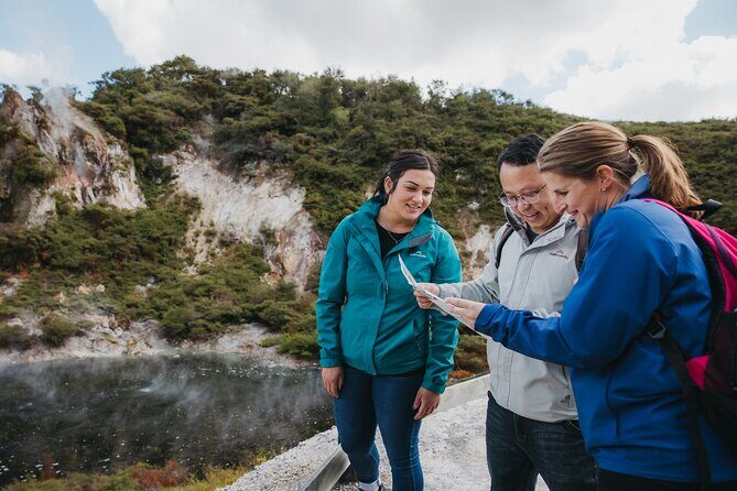 Full Waimangu Experience - Walk & Cruise - Lake Rotomahana cruise: terraces, geysers, and steaming cliffs