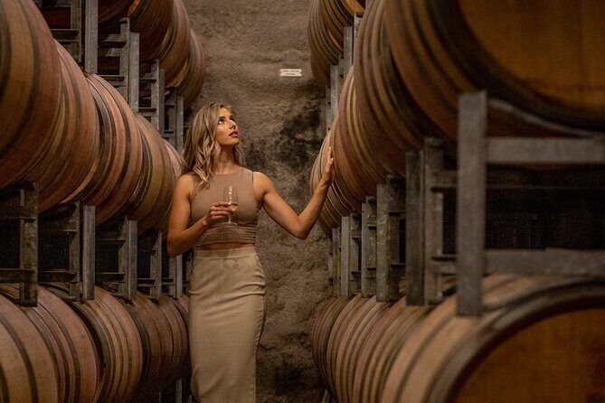 Gibbston Valley Wines - Cave Tour - The Alan Brady 1983 vine visit: where the wine story becomes specific