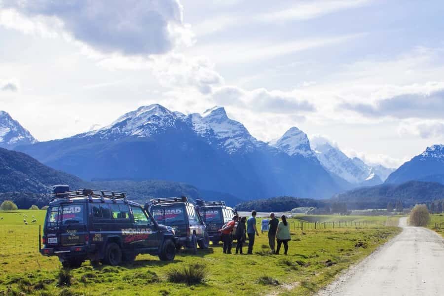 Glenorchy: 4WD Lord Of the Rings Half-Day Tour - Isengard via the Dart River: Mt Earnslaw steals the show