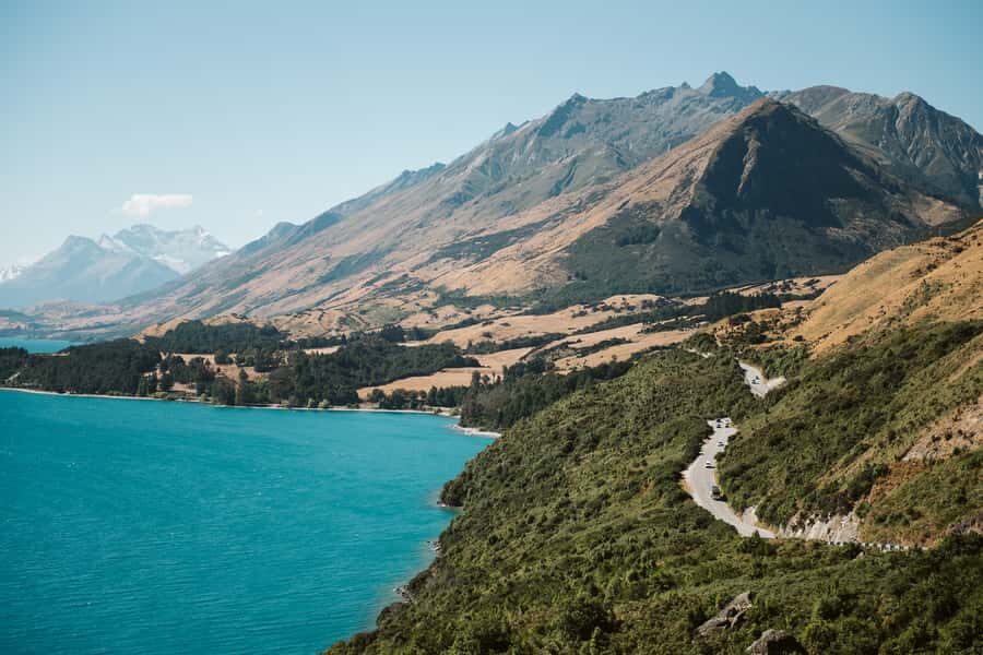 Glenorchy Kiwi Special Tour, from Queenstown - En-route photo pulls and short stops that break the ride