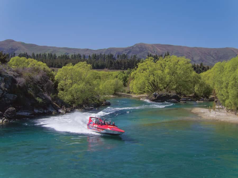 Go Jets Wanaka Clutha River Jet Boat Experience - What to expect onboard: getting ready for splashy, fast water