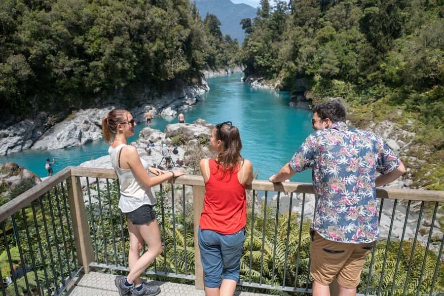 Greymouth: Full-Day Best Of The West Tour - Hokitika Gorge: swing bridges, native bush, and rock-hopping options