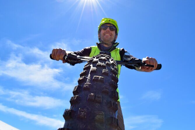 Guided Electric Mountain Bike Tour- Akaroa Explorer - Akaroa Marine Reserve coastline: why this part is the point
