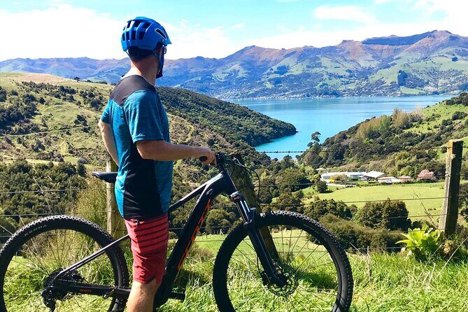 Guided Electric Mountain Bike Tour- Akaroa Explorer - What the route feels like: mixed terrain, steep moments, and sealed-road cruising