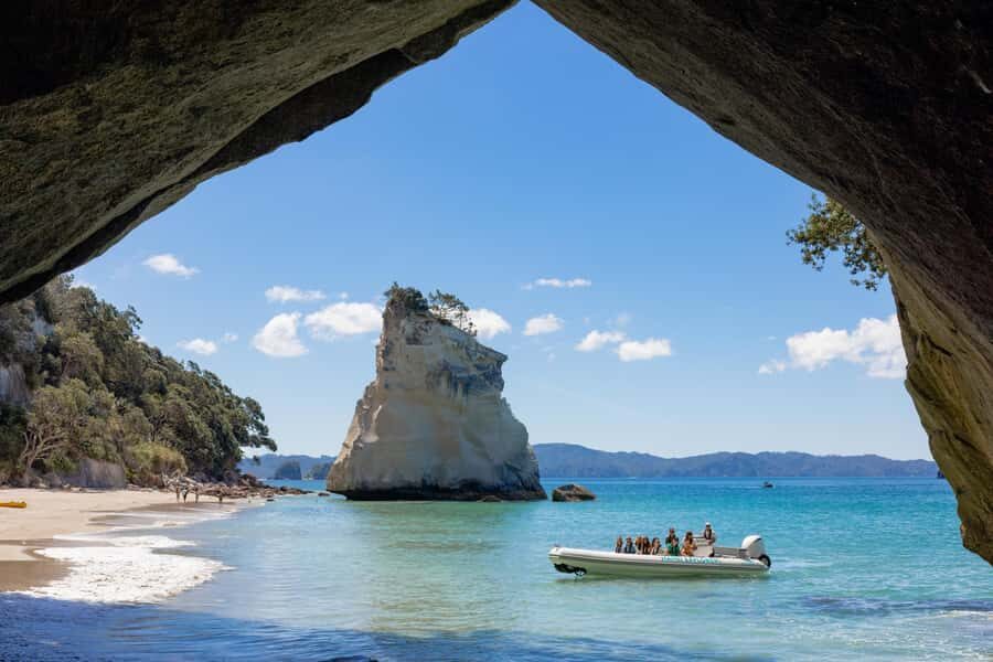 Hahei Explorer Cathedral Cove Boat Tour - 14km of Volcanic Coast in One Hour