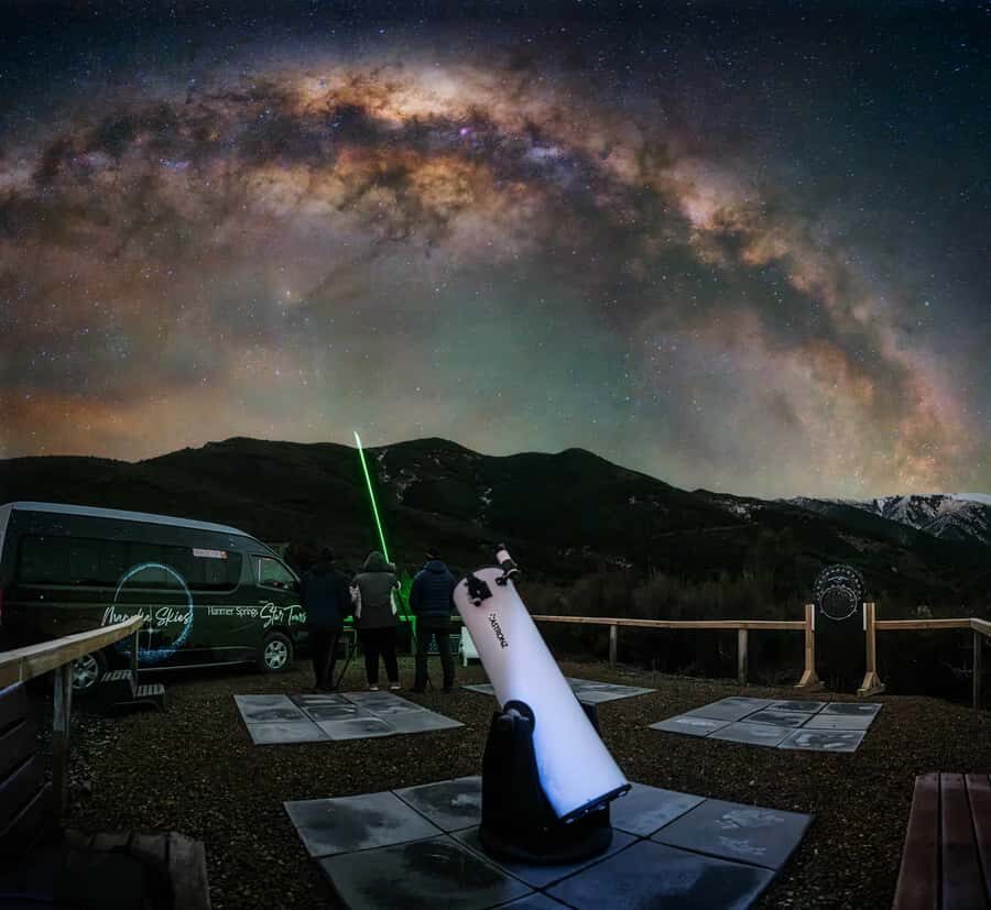 Hanmer Springs: Guided Stargazing Tour - Heading to Hanmer Springs Dark Sky: the shuttle start that sets the tone