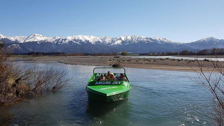 Hanmer Springs: River Jet Boat Ride - The 20km Waiau Gorge stretch: tight canyons and white-water thrills
