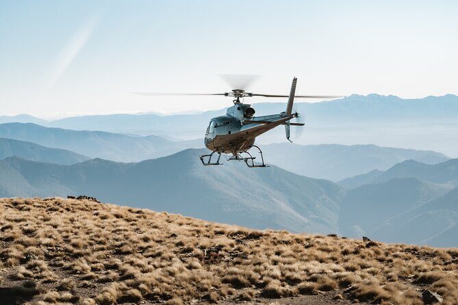Heli-Scenic Nelson Mountain Adventure - The views you’re paying for: Tasman Bay, Golden Bay, and major park country