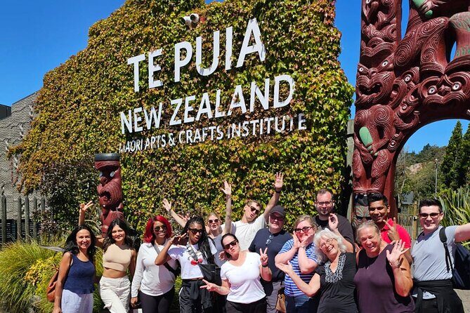 Hobbiton & Rotorua Small Group Day Tour inc Te Puia from Auckland - Rotorua city driving tour: quick sights on the way out