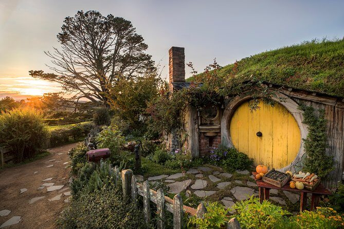 Hobbiton & Waitomo Caves Guided Tour from Auckland with Lunch - Waitomo Glowworm Caves: the boat ride is the payoff
