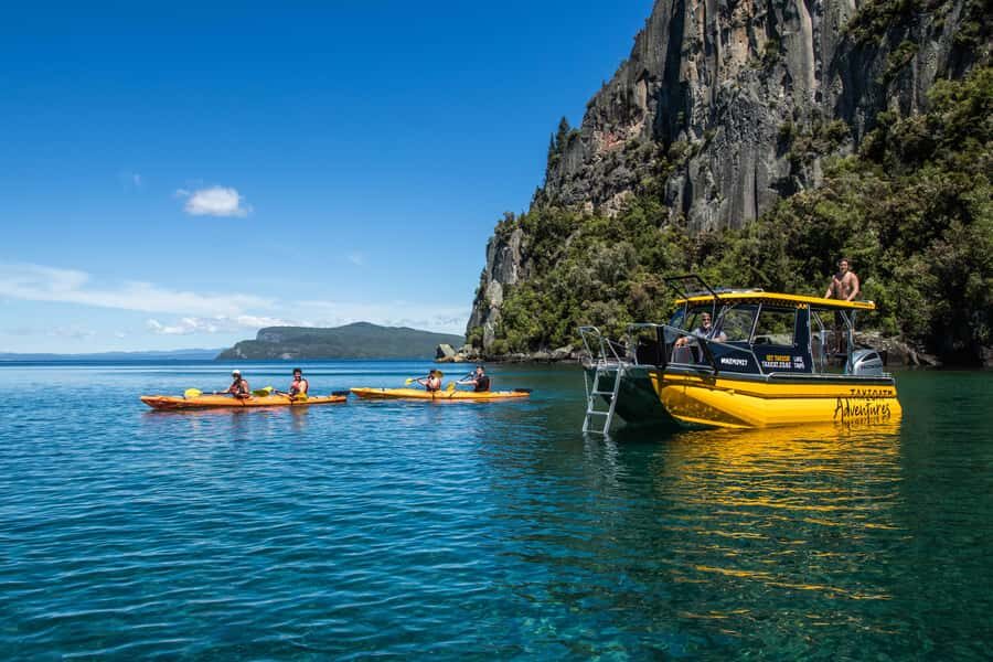 Kinloch: Lake Taupo Catamaran Cruise with Paddleboarding - Western Bays Catamaran: The Uncrowded Feeling Is the Point