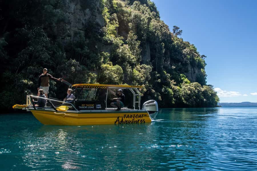 Kinloch: Lake Taupo Catamaran Cruise with Paddleboarding - Before You Step On: Where to Meet and What to Expect