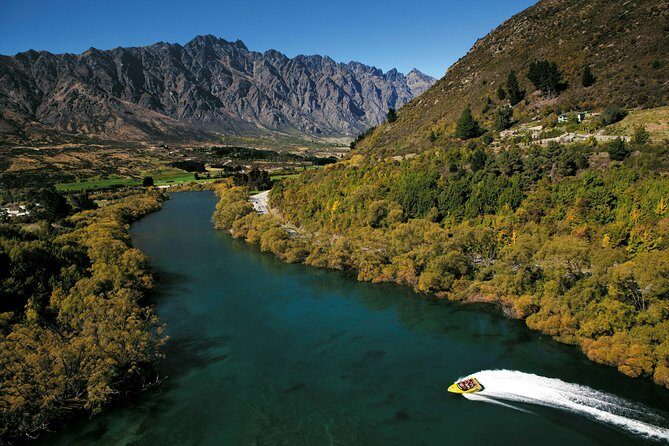 KJet Queenstown Jet Boat Ride on the Kawarau and Shotover Rivers - Shotover Shallow-Water Speed: The Part You Came For