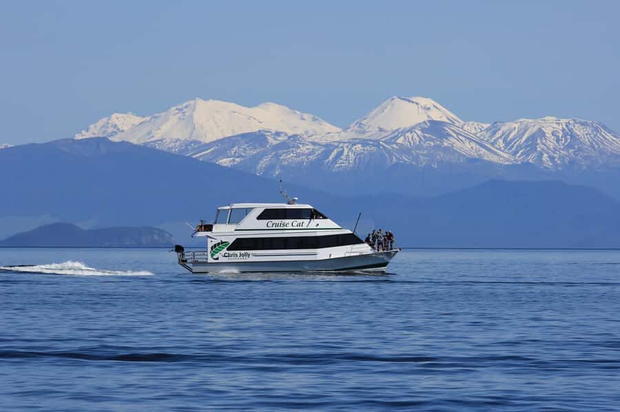 Lake Taupo: 1.5-Hour Maori Rock Carvings 5:00 PM Cruise - Māori Rock Carvings on the Water: what you’re actually seeing