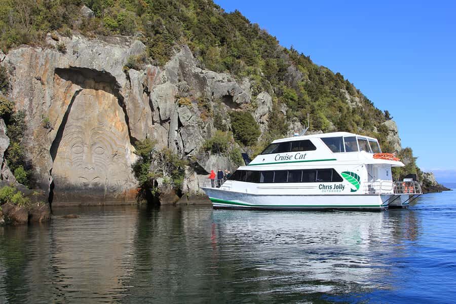 Lake Taupo: Maori Rock Carvings 8.30 AM 1.5-Hour Cruise - The Maori Rock Carving: What You’re Here to See