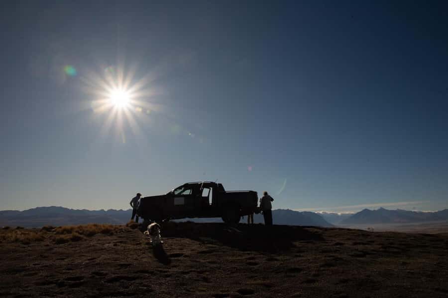 Lake Tekapo Guided 4WD Tours (Small Group, Carbon Positive) - The steep descent back to Lake Tekapo: views plus a bit of thrill