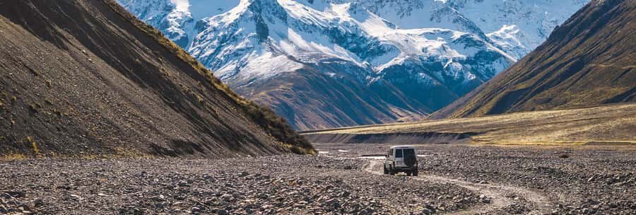 Lake Tekapo Scenic 4WD Cass Valley Wilderness Tour - Cass Valley itinerary: stream crossings, musterers huts, and glacier country