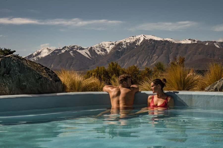 Lake Tekapo: Single Day Multiple Entry Pass for Hot Pools - Cooler pools and aqua play: how it works for mixed days