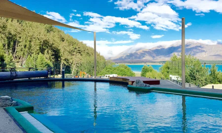 Lake Tekapo: Single Day Multiple Entry Pass for Hot Pools - Sunset colors and starry skies in the Mackenzie dark-sky region
