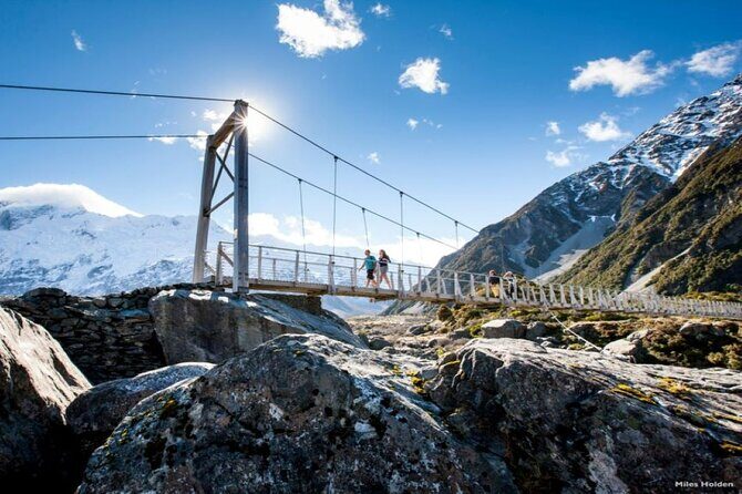 Lake Tekapo to Mt Cook One-Way Small Group Tour - Aoraki Mount Cook National Park (Te Wahipounamu): how the walking choice works