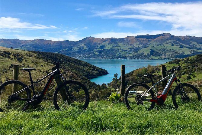 Lava Loop- Guided electric mountain bike tour in Akaroa - The ride plan: how the climb and crater-rim payoff fit together
