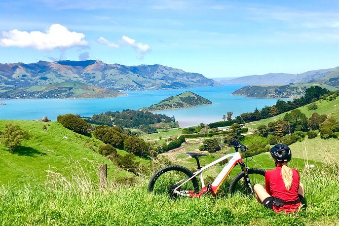 Lava Loop- Guided electric mountain bike tour in Akaroa - Where you meet and how timing affects your experience (3:30 pm start)