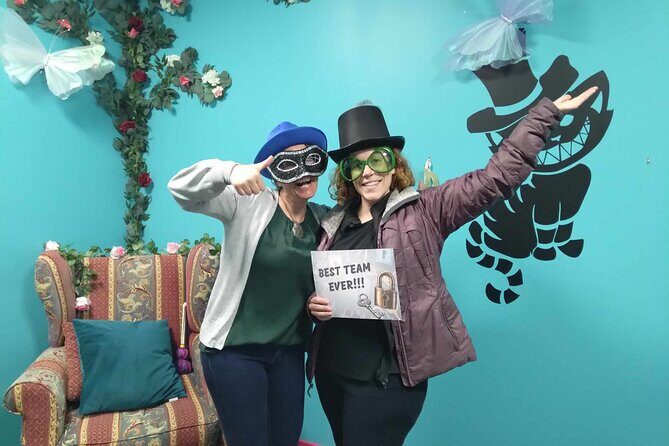 Mad Hatter's Hat Escape Room Experiences - Price and value in Auckland: $167.55 per group up to 6